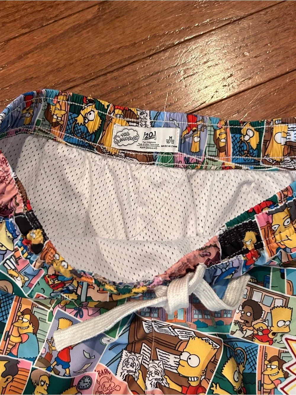 The Simpsons Freeze Max Bart Classroom Shorts